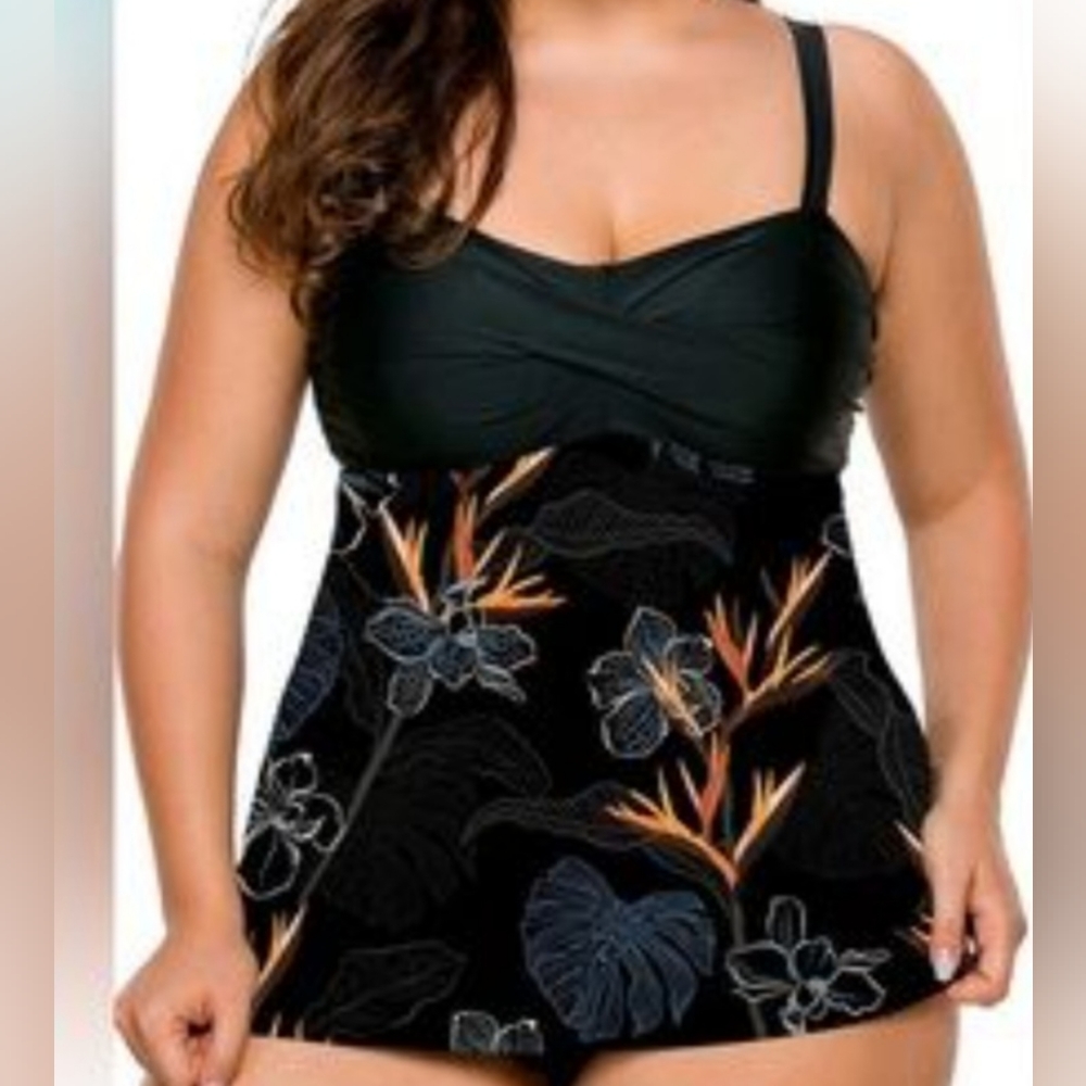 WOMEN'S 2 PIECE LALAGEN SWIMSUIT SIZE XXL New without tags